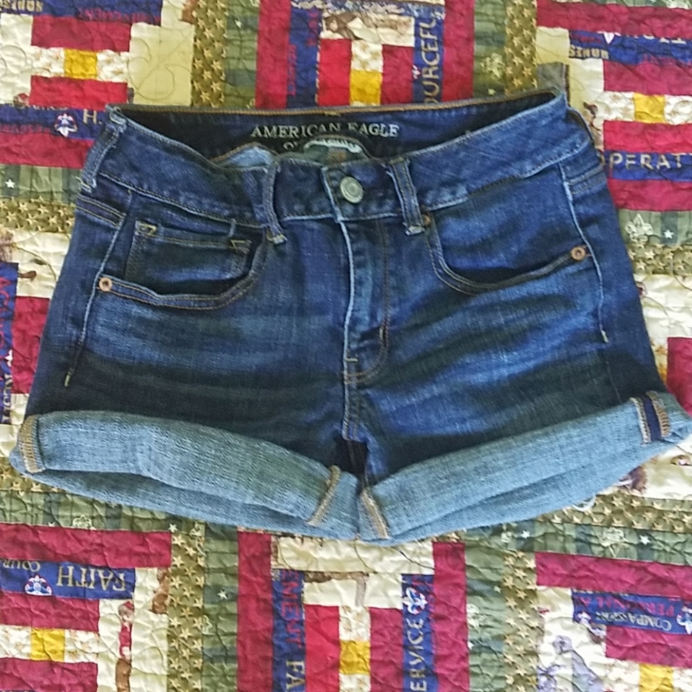 American Eagle super stretch shorts 6